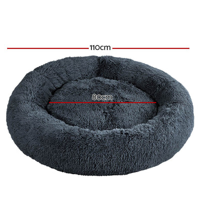 i.Pet Calming Soft Plush Pet Bed for Dogs and Cats - Large & Extra Large Sizes