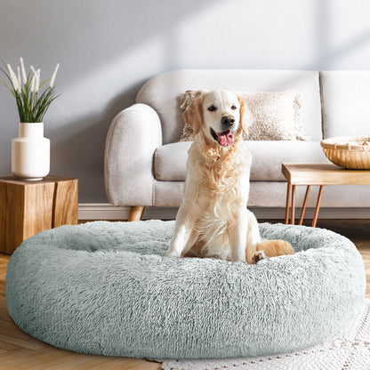 i.Pet Calming Soft Plush Pet Bed for Dogs and Cats - Large & Extra Large Sizes