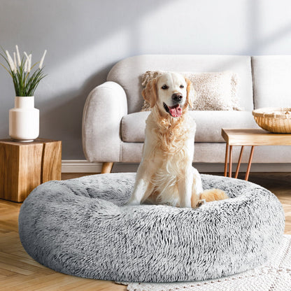 i.Pet Calming Soft Plush Pet Bed for Dogs and Cats - Large & Extra Large Sizes