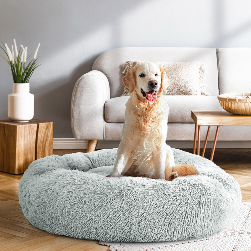 i.Pet Calming Soft Plush Pet Bed for Dogs and Cats - Large & Extra Large Sizes