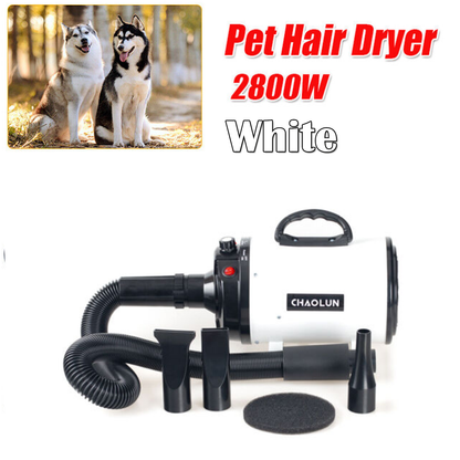 Pet Dog Cat Hair Dryer Grooming Blower Heater Blaster 2800W with Stepless Speed Adjustment