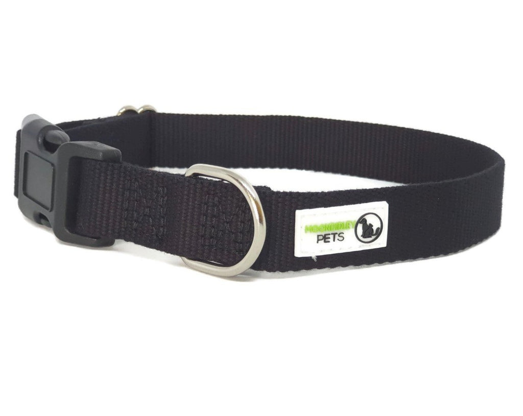 Eco-Friendly Bamboo Fibre Dog Collar with Plastic Buckle – Hypoallergenic & Durable