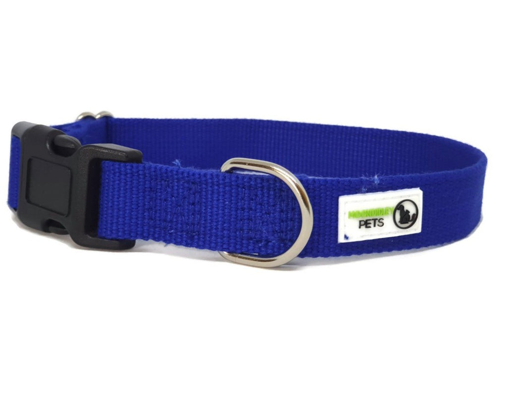 Eco-Friendly Bamboo Fibre Dog Collar with Plastic Buckle – Hypoallergenic & Durable